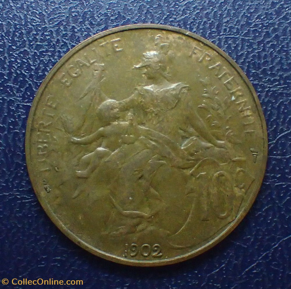 10 CENTIMES 1902 DUPUIS monnaies france a modernes 10 centimes 1902 dupuis