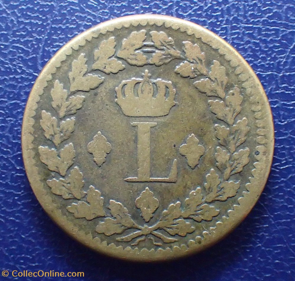 UN DECIME Louis XVIII 1814 monnaie france a moderne un decime louis xviii 1814