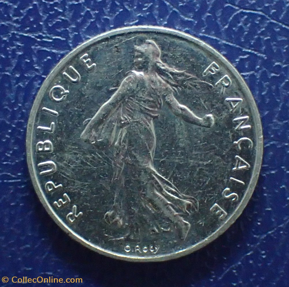 1/2 FRANCS 1991 Semeuse en nickel monnaies france modernes 1 2 francs 1991 semeuse en nickel