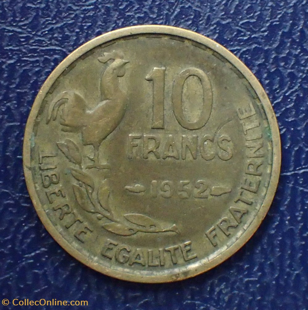 10 FRANCS 1952 Guiraud monnaies france modernes 10 francs 1952 guiraud