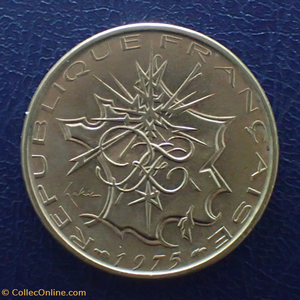 10 FRANCS 1975 Mathieu Tranche A monnaie france moderne 10 francs 1975 mathieu tranche a