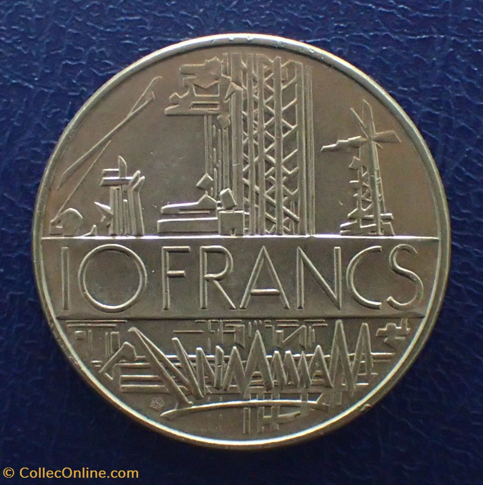 10 FRANCS 1975 Mathieu Tranche A monnaie france moderne 10 francs 1975 mathieu tranche a