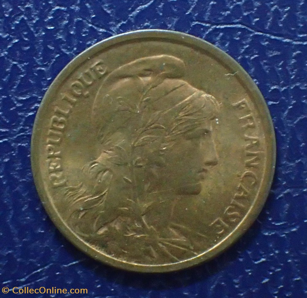 monnaies france modernes 1 centimes 1920 daniel dupuis