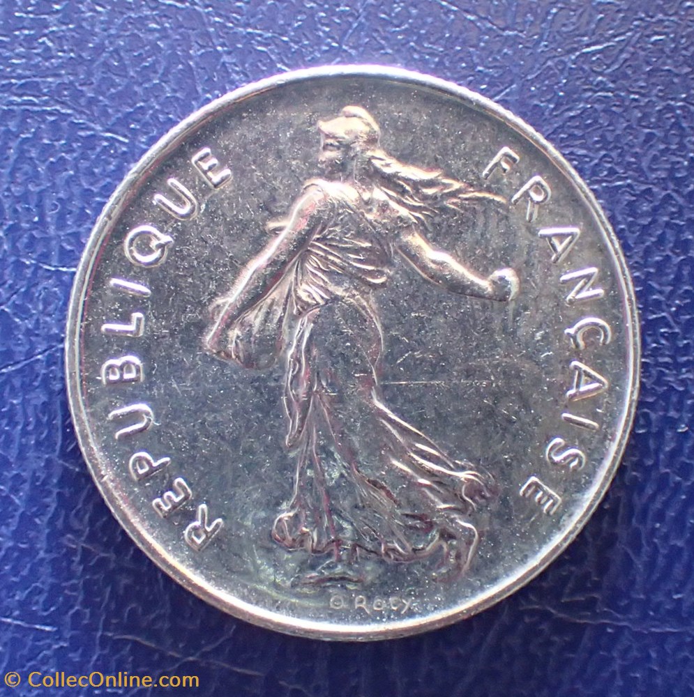 5 FRANCS 1992 Semeuse en cupro-nickel monnaie france moderne 5 francs 1992 semeuse en cupro nickel