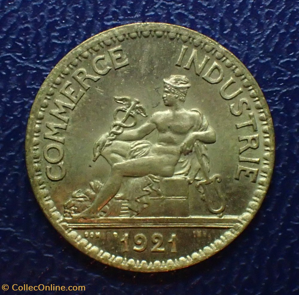 50 CENTIMES 1921 Chambre de commerce monnaies france modernes 50 centimes 1921 chambre de commerce
