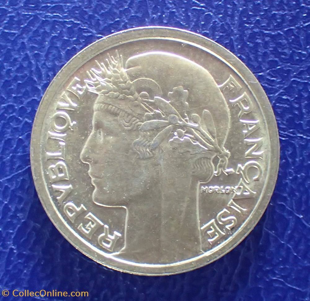 monnaie france moderne 1 franc 1939 morlon cupro aluminium