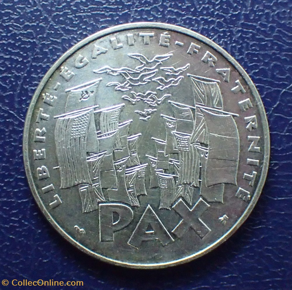 100 FRANCS 1995 Commémoration de l'armistice monnaie france moderne 100 francs 1995 commemoration de armistice