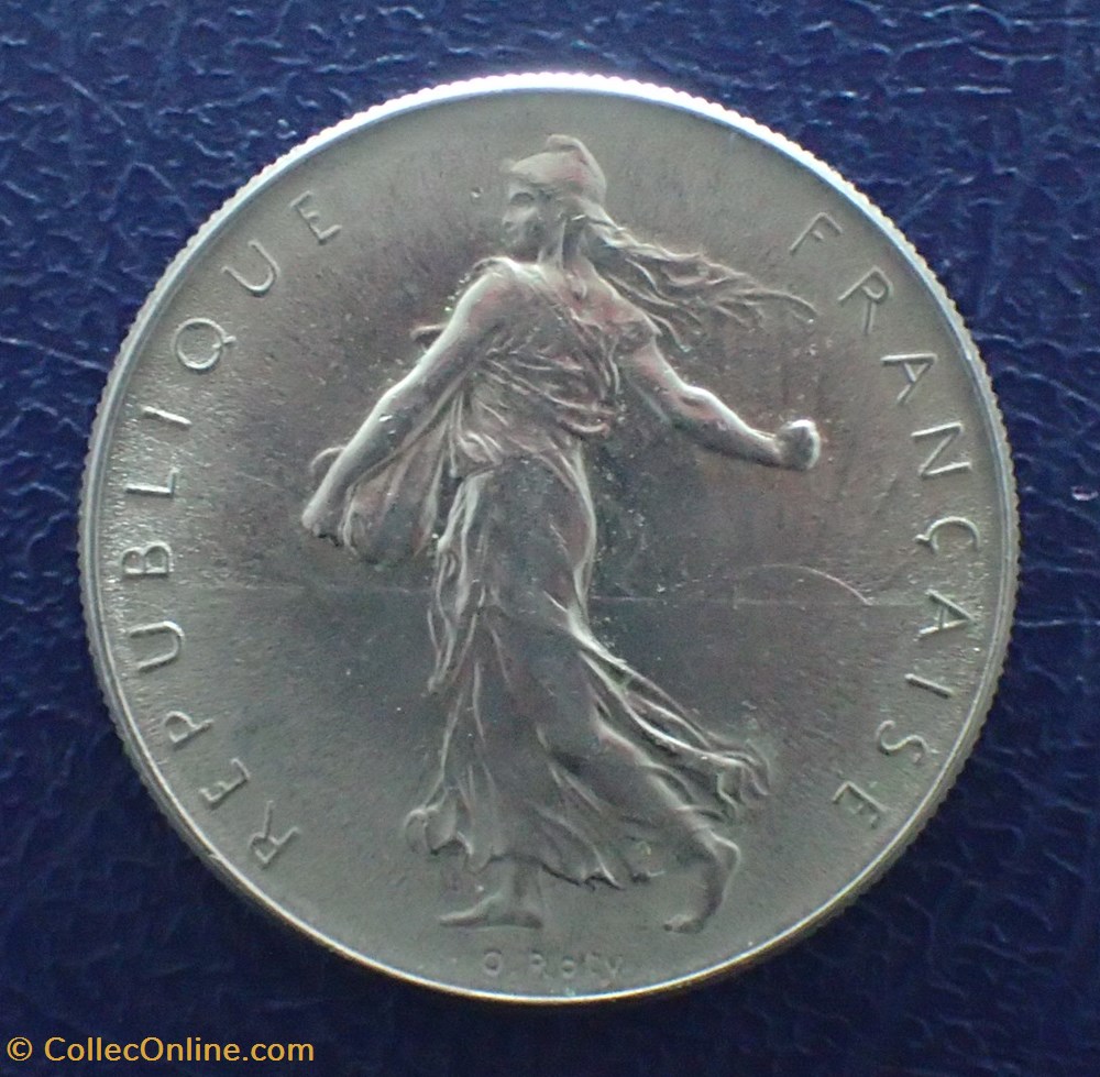 1 FRANC 1960 Semeuse en nickel chouette, petit 0 monnaie france moderne 1 franc 1960 semeuse en nickel chouette petit 0