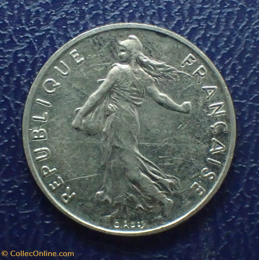 monnaies france modernes 1 2 francs 1986 semeuse en nickel