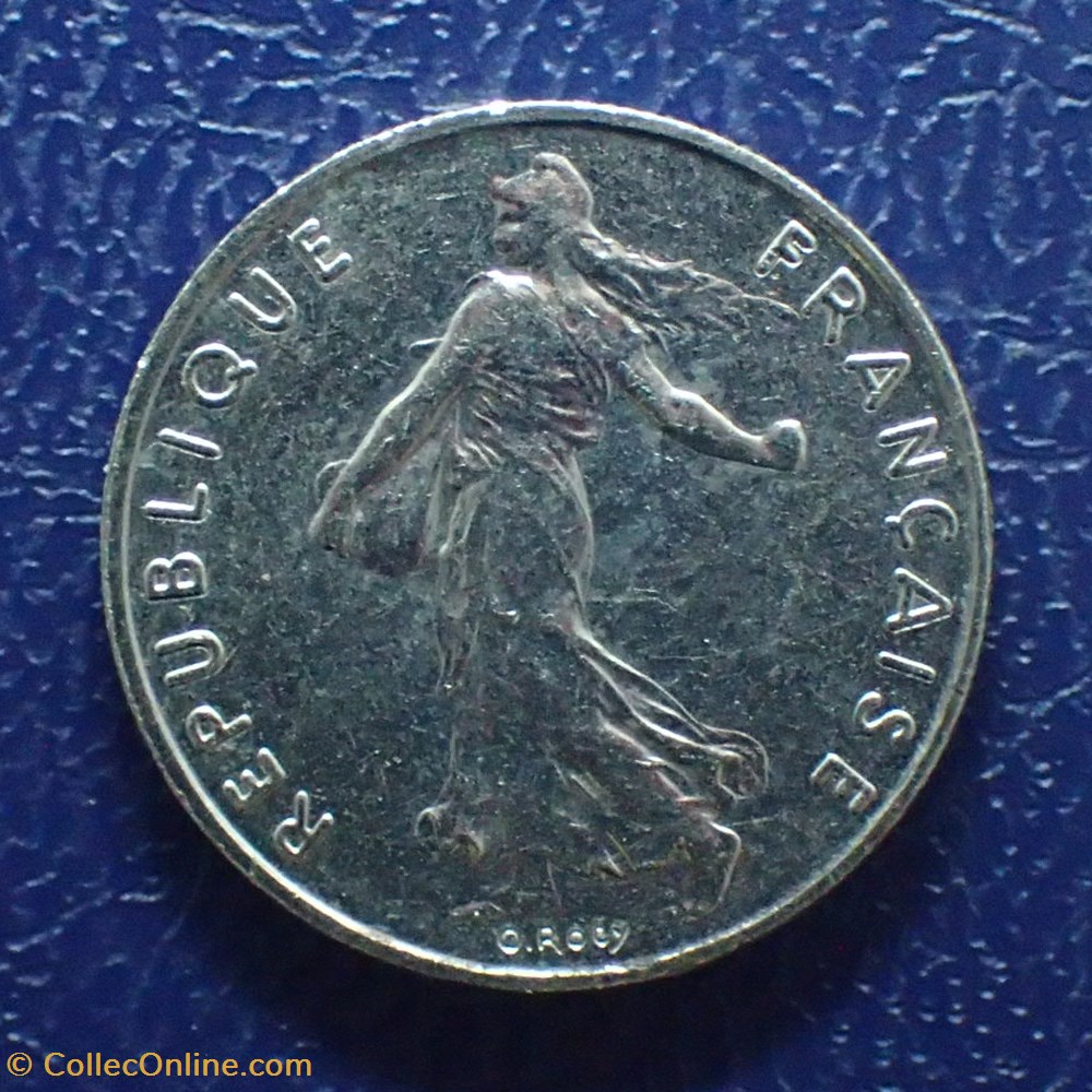 1/2 FRANCS 2000 Semeuse en nickel monnaies france modernes 1 2 francs 2000 semeuse en nickel