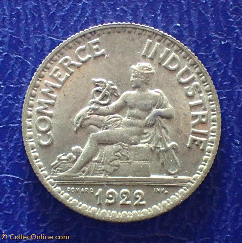 50 CENTIMES 1922 Chambre de commerce monnaie france moderne 50 centimes 1922 chambre de commerce
