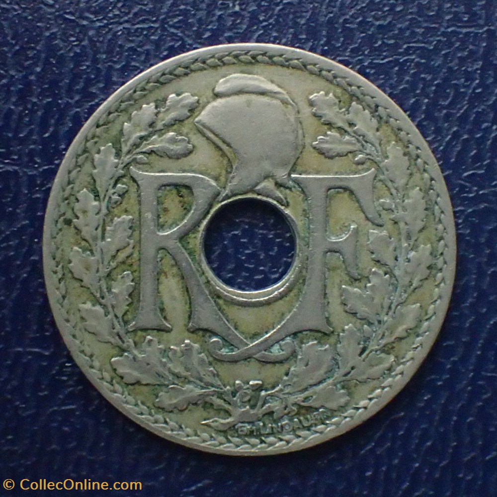 25 CENTIMES 1918 Lindauer monnaies france modernes 25 centimes 1918 lindauer