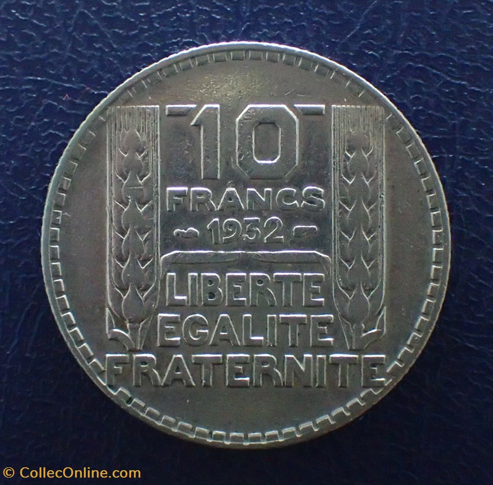 10 FRANCS 1932 Turin monnaie france moderne 10 francs 1932 turin
