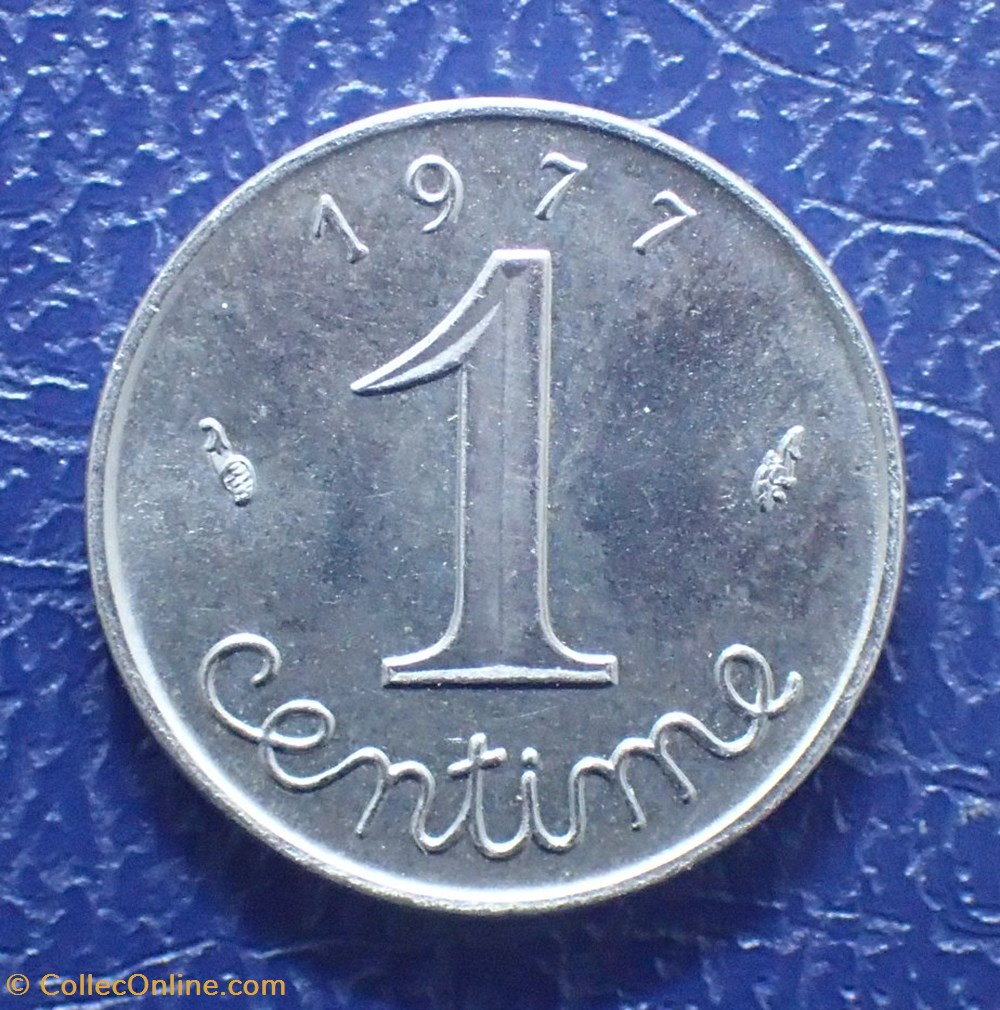 1 CENTIME Epi 1977 monnaies france a modernes 1 centime epi 1977