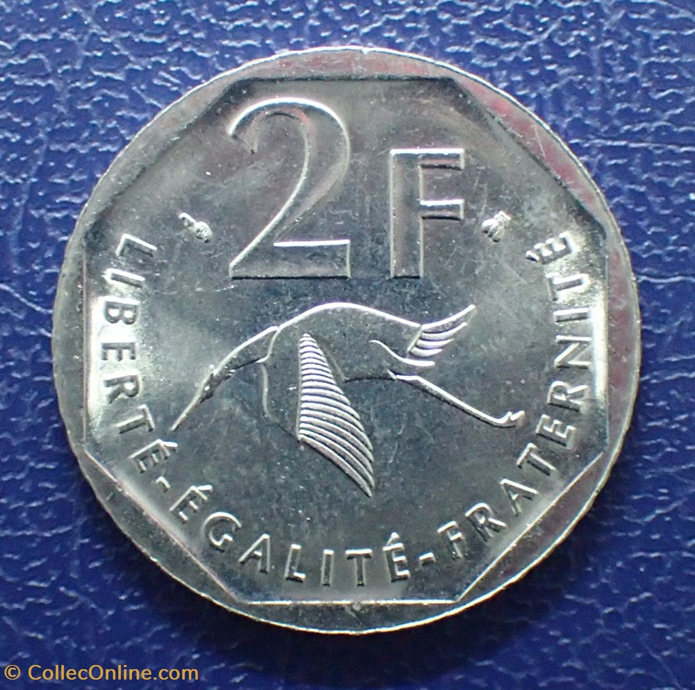 2 FRANCS 1997 George Guynemer monnaie france moderne 2 francs 1997 george guynemer