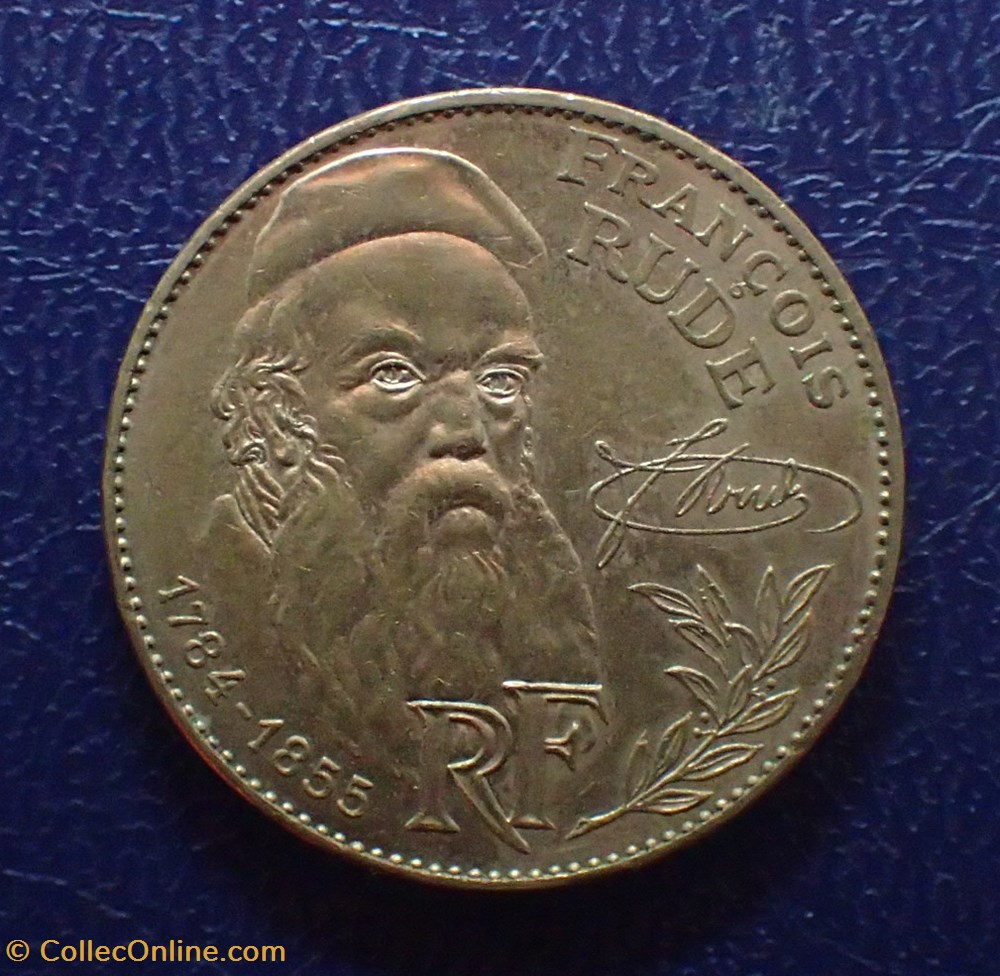 10 FRANCS François Rude sculpteur 1984 Tranche A monnaies france modernes 10 francs francois rude sculpteur 1984 tranche a