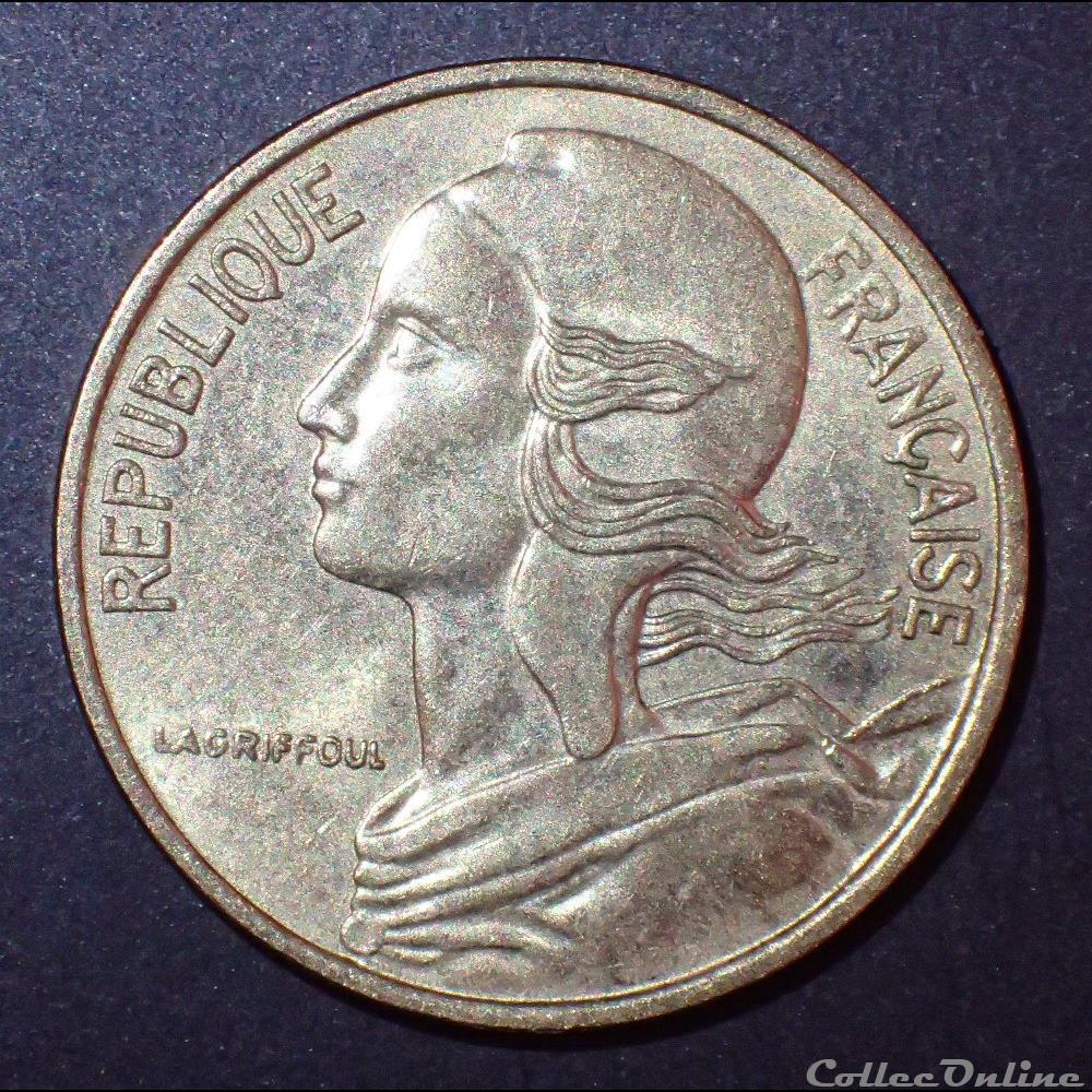5 CENTIMES Marianne 1987 4 plis monnaie france moderne 5 centimes marianne 1987 4 plis