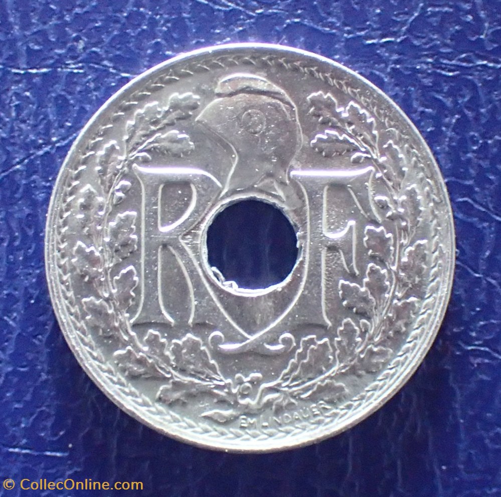5 CENTIMES 1920 Lindauer grand module monnaie france moderne 5 centimes 1920 lindauer grand module