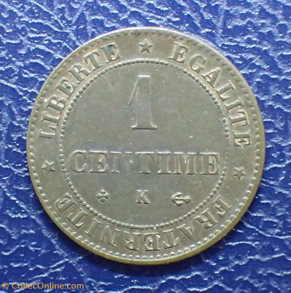 1 CENTIME 1878 K Cérès monnaie france a moderne 1 centime 1878 k ceres