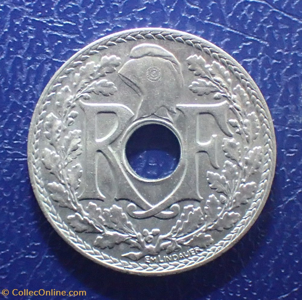 monnaies france modernes 10 centimes 1921 lindauer