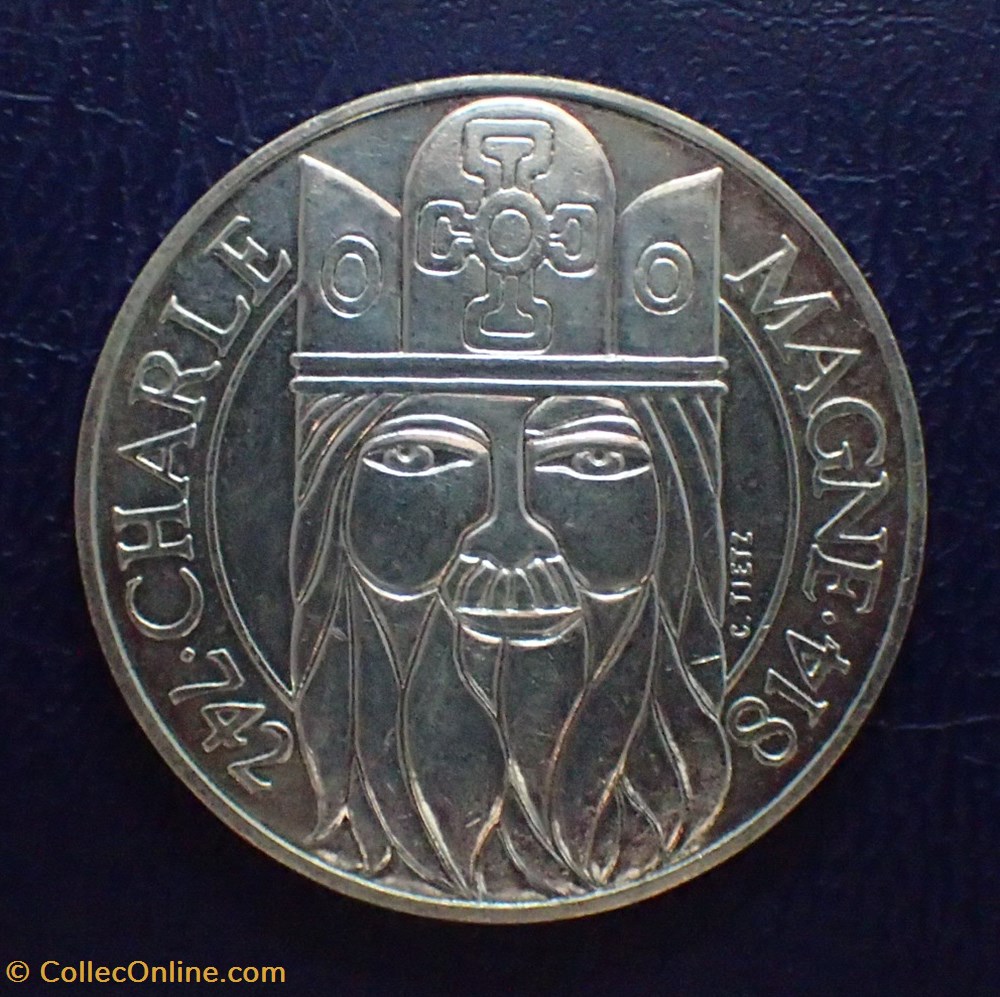100 FRANCS 1990 Charlemagne monnaies france modernes 100 francs 1990 charlemagne