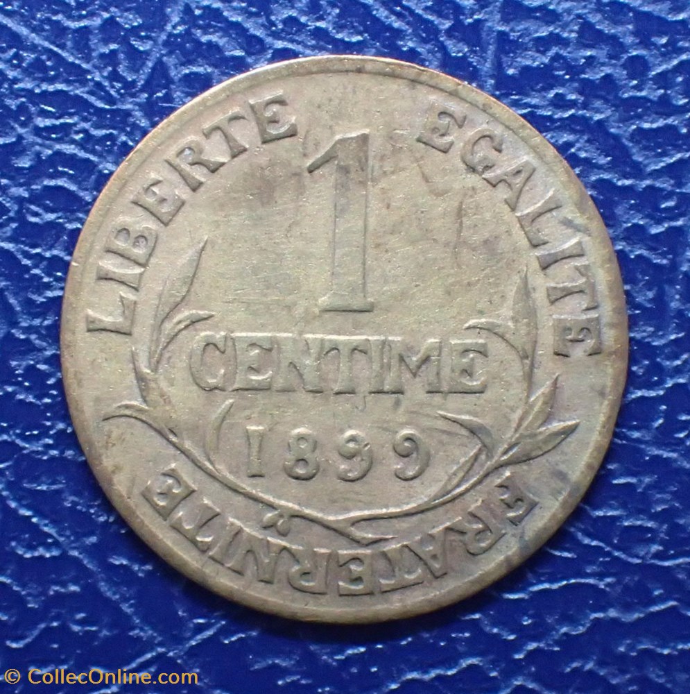 1 Centimes Daniel-Dupuis 1899 monnaie france moderne 1 centimes daniel dupuis 1899