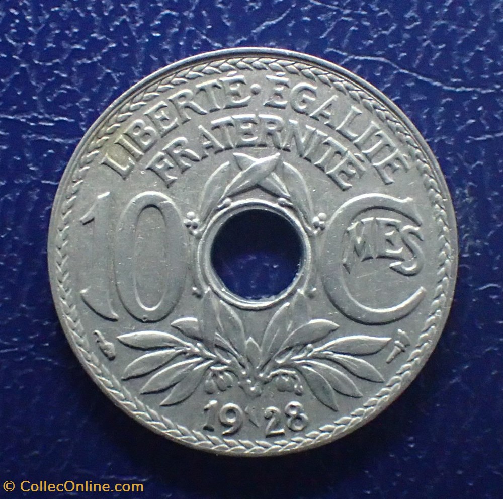 10 CENTIMES 1928 Lindauer monnaies france modernes 10 centimes 1928 lindauer