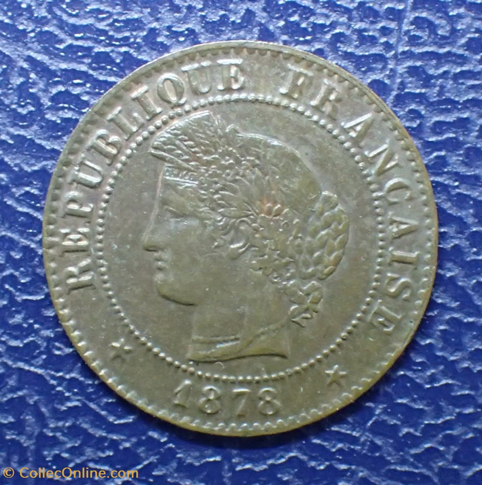 1 CENTIME 1878 K Cérès monnaie france a moderne 1 centime 1878 k ceres