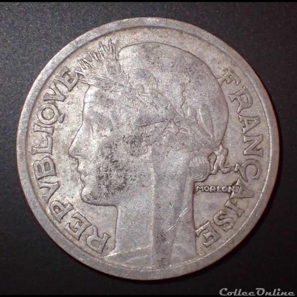 2 FRANCS 1948 B Morlon en aluminium monnaie france moderne 2 francs 1948 b morlon en aluminium