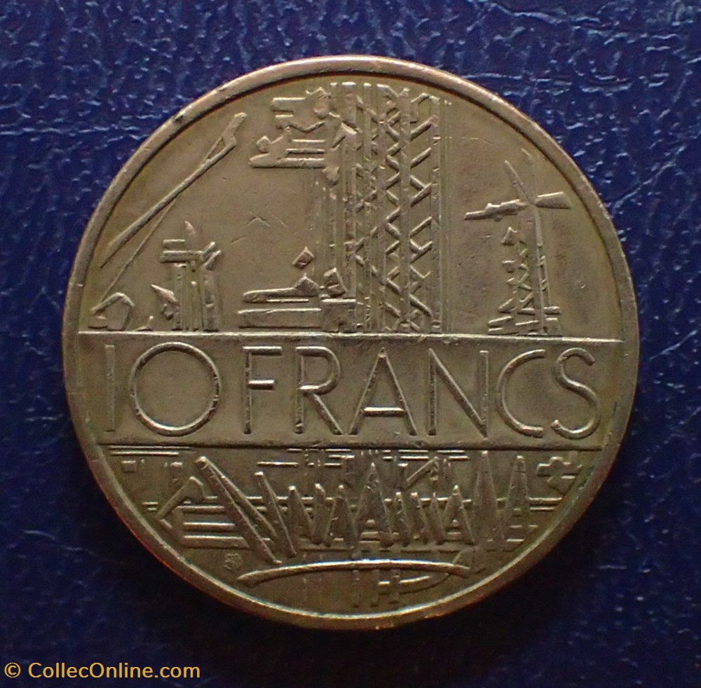 10 FRANCS 1985 Mathieu Tranche A monnaies france modernes 10 francs 1985 mathieu tranche a