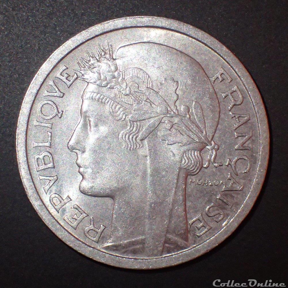 monnaie france moderne 1 franc 1959 morlon chouette en aluminium