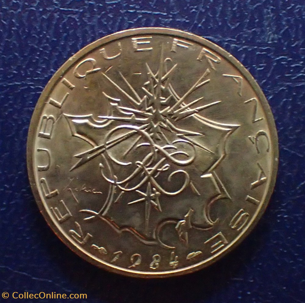 10 FRANCS 1984 Mathieu Tranche A monnaies france modernes 10 francs 1984 mathieu tranche a