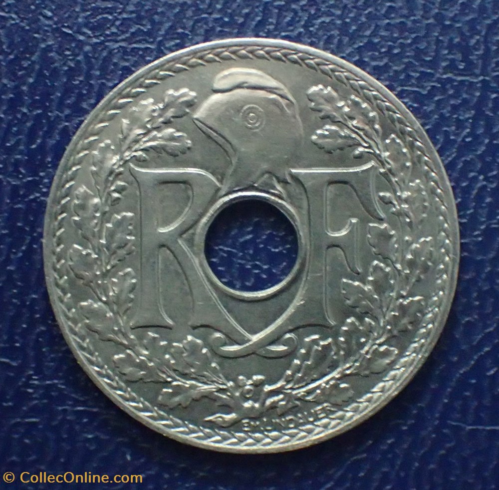 25 CENTIMES 1917 Lindauer monnaies france modernes 25 centimes 1917 lindauer