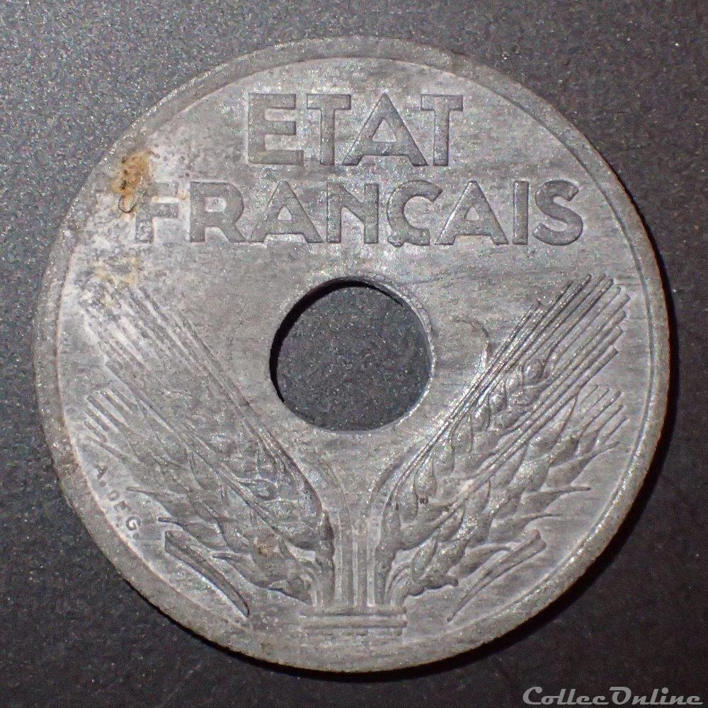 10 CENTIMES 1941 Grand module monnaie france moderne 10 centimes 1941 grand module