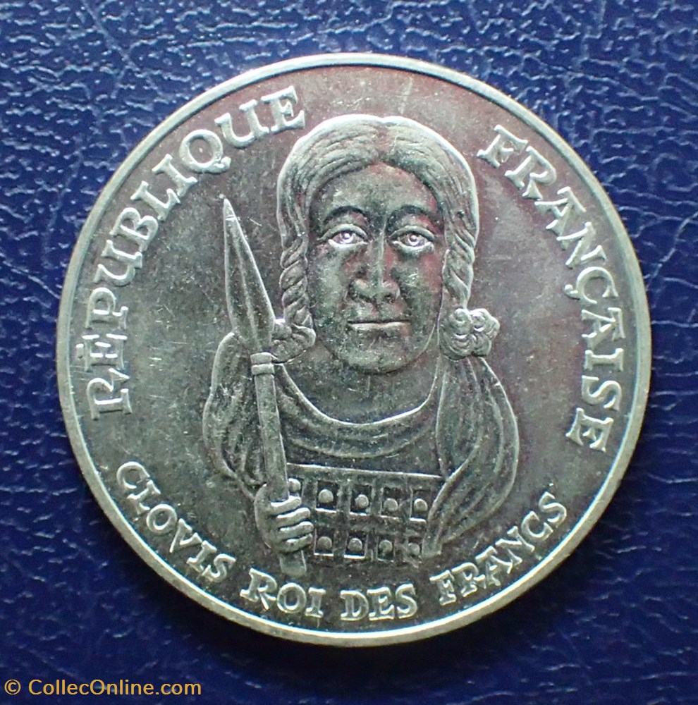 100 FRANCS 1996 Clovis monnaie france moderne 100 francs 1996 clovis