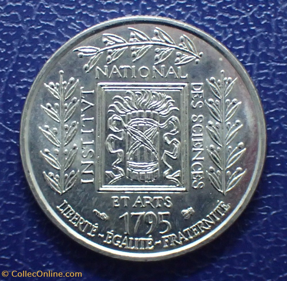 1 FRANC 1995 Institut , 1795-1995 monnaie france moderne 1 franc 1995 institut 1795 1995