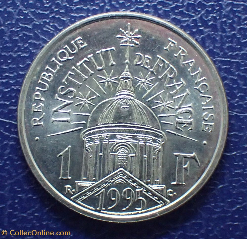 1 FRANC 1995 Institut , 1795-1995 monnaie france moderne 1 franc 1995 institut 1795 1995