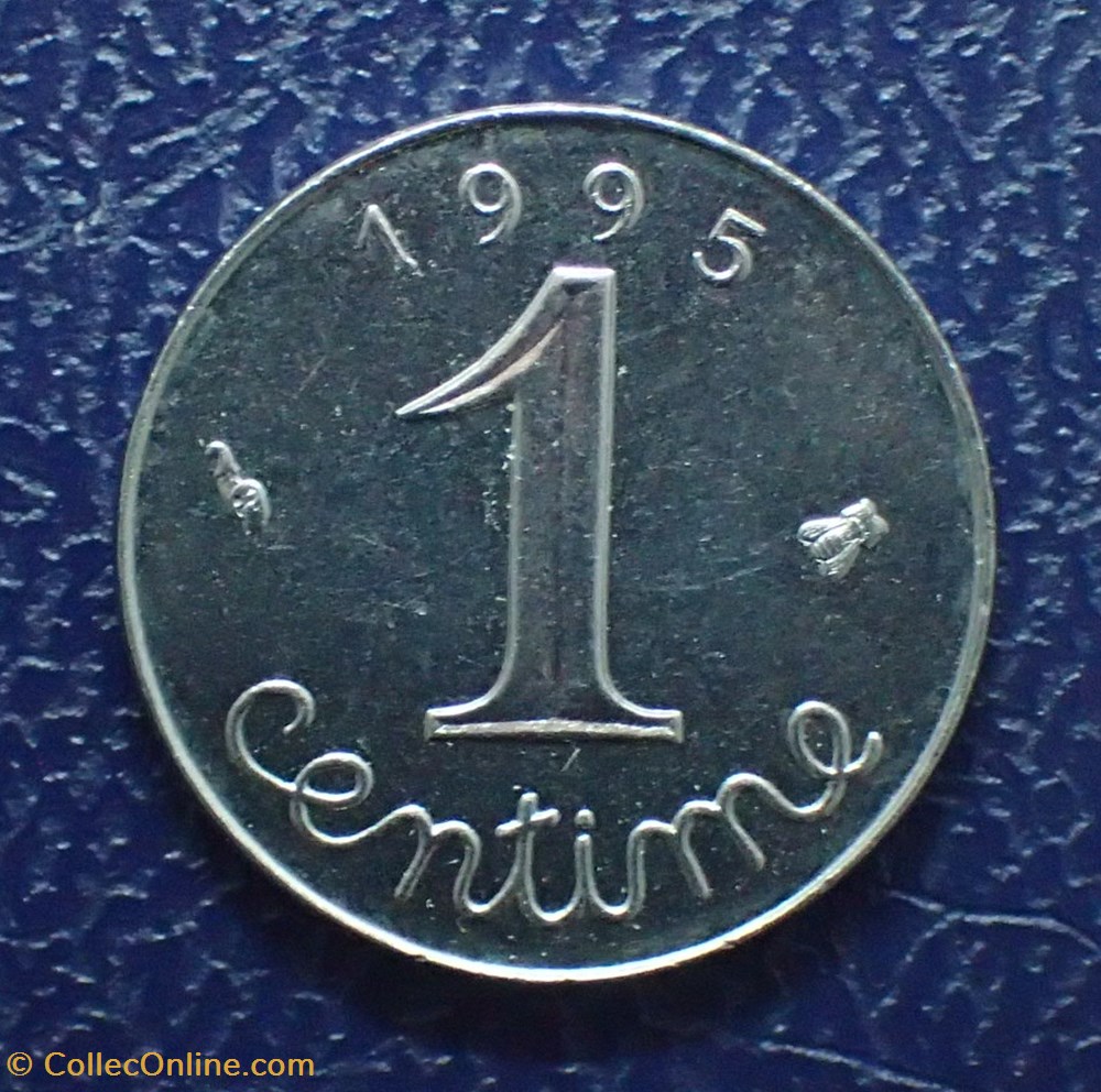 1 CENTIME Epi 1995 monnaies france a modernes 1 centime epi 1995