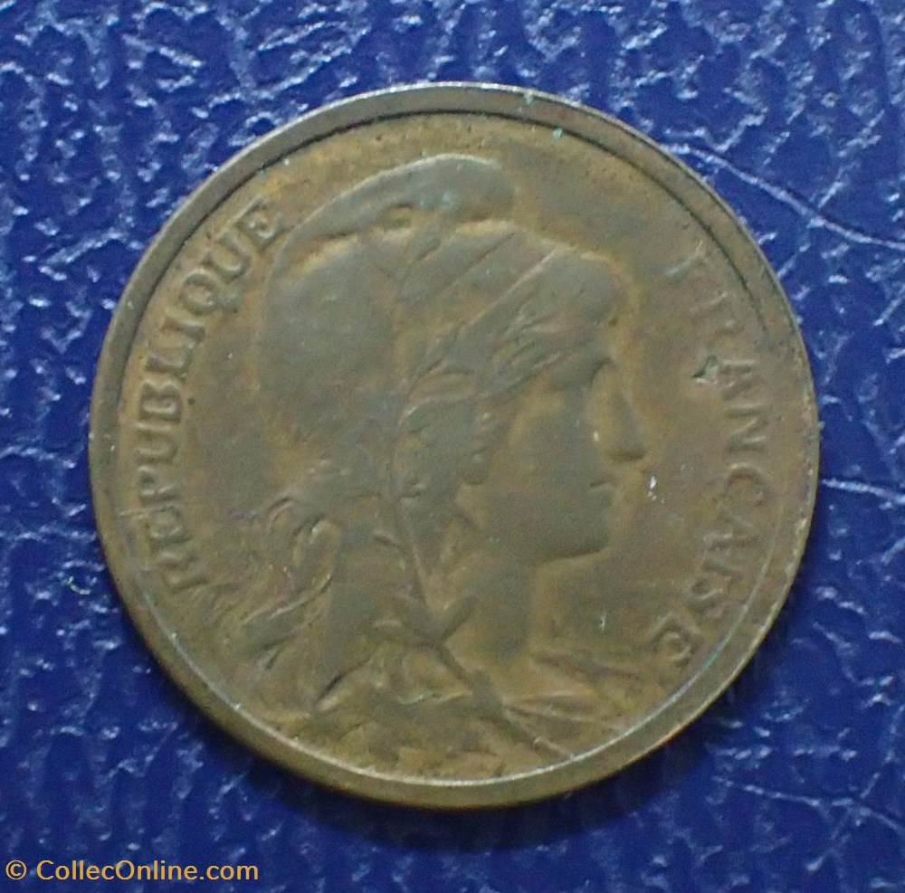 1 Centimes 1898 flan mat Daniel-Dupuis monnaies france modernes 1 centimes 1898 flan mat daniel dupuis