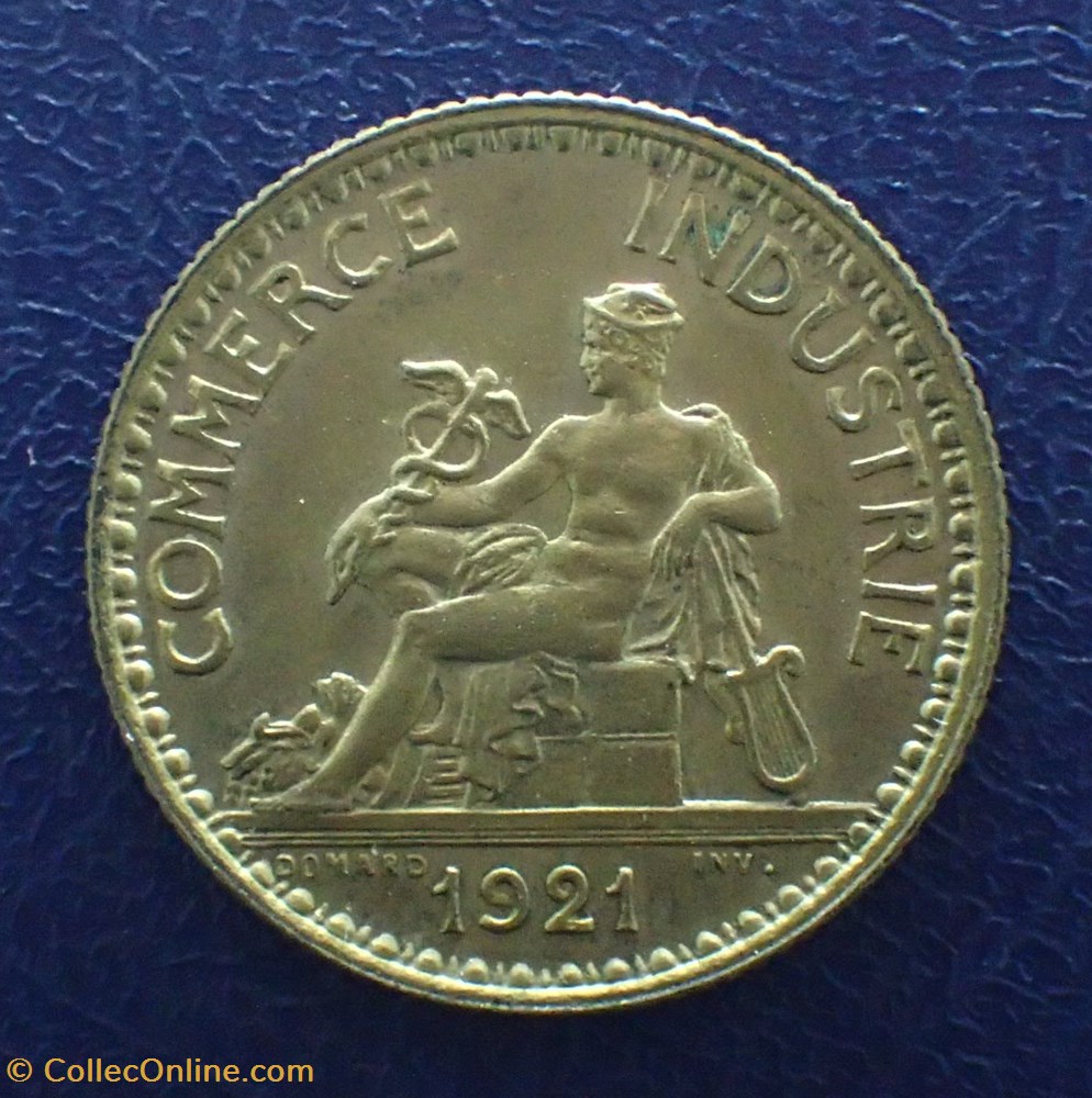 1 FRANC 1921 Chambre de commerce monnaie france moderne 1 franc 1921 chambre de commerce
