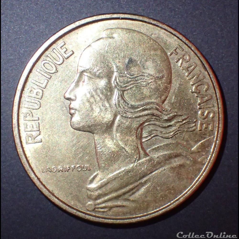 50 CENTIMES Marianne 1963 col a 3 plis monnaie france moderne 50 centimes marianne 1963 col a 3 plis