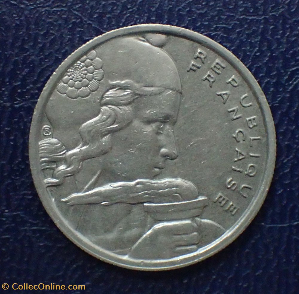 100 FRANCS 1958 Cochet monnaies france modernes 100 francs 1958 cochet