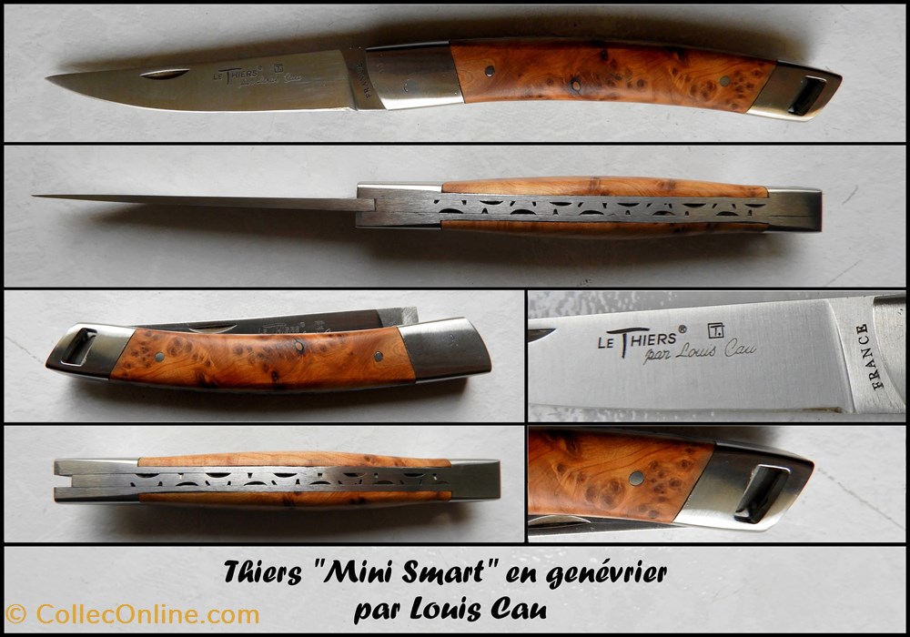 Thiers Locau - Mini Smart genévrier couteaux thiers locau mini smart genevrier