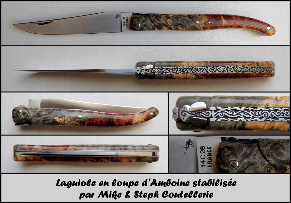 couteaux mike steph loupe amboine