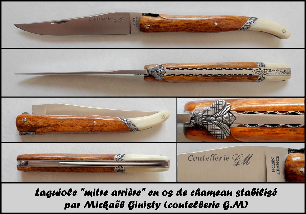 couteaux mickael ginisty mitre arriere os de chameau