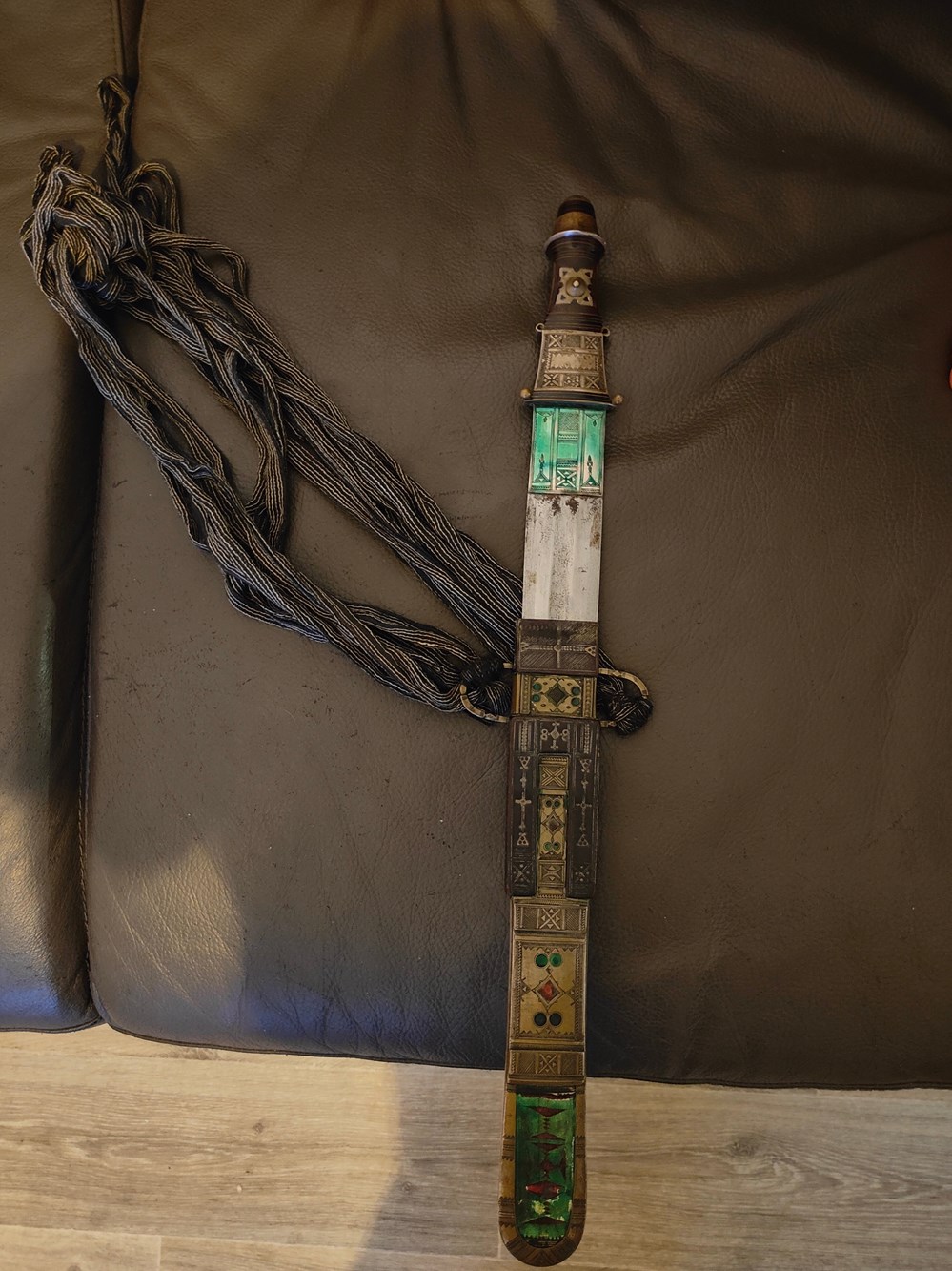 art antiquites africain armes poignard masai