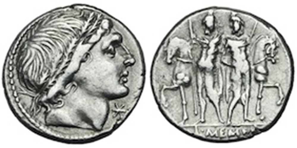 monnaies antiques romaines imperiales et republicaines 109 108 memmia
