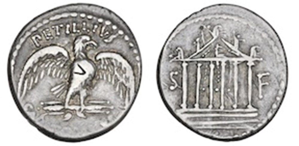 monnaies antiques romaines imperiales republicaines 043 petillia