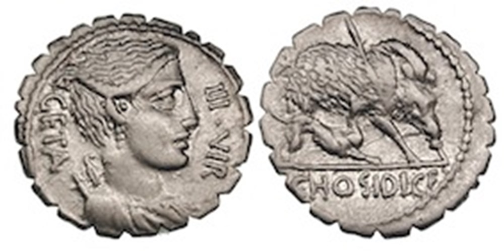 monnaies antiques romaines imperiales et republicaines 068 hosidia