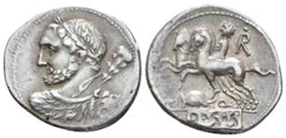 monnaies antiques romaines imperiales et republicaines 112 111 quinctia